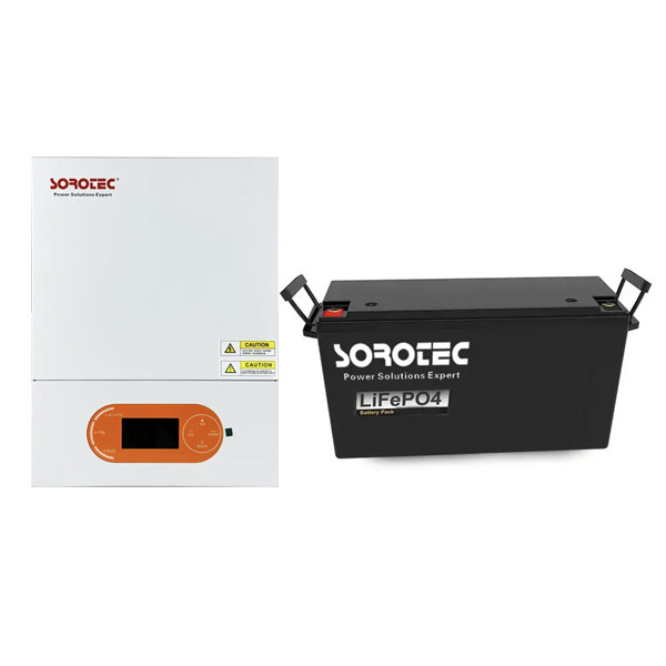 Комплект резервного питания Sorotec REVO VM II PRO 3.2kW/24V c АКБ LiFePO4 25.6V/100Ah 2560Wh