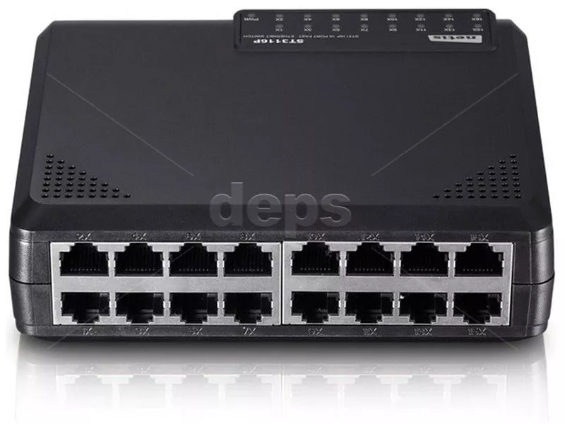 Комутатор Fast Ethernet із 16 портами Netis ST3116P