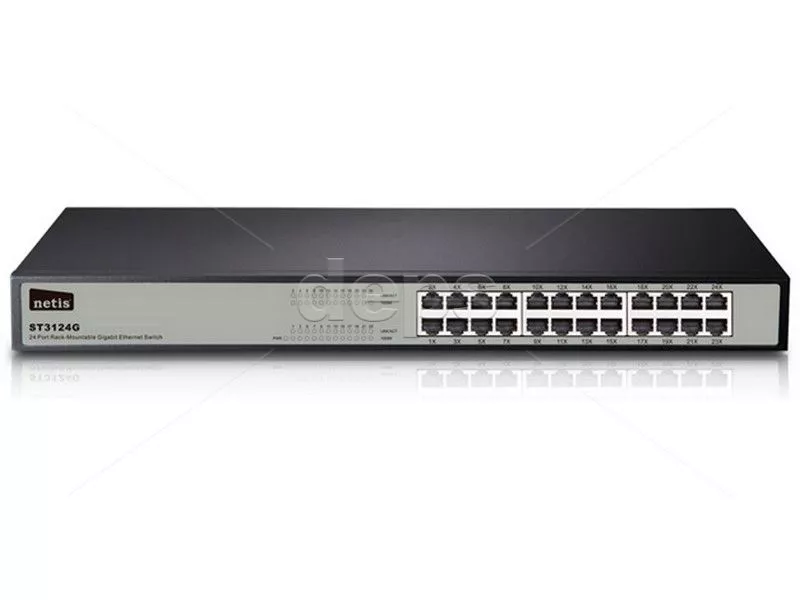 Комутатор Gigabit Ethernet з 24 портами Netis ST3124G