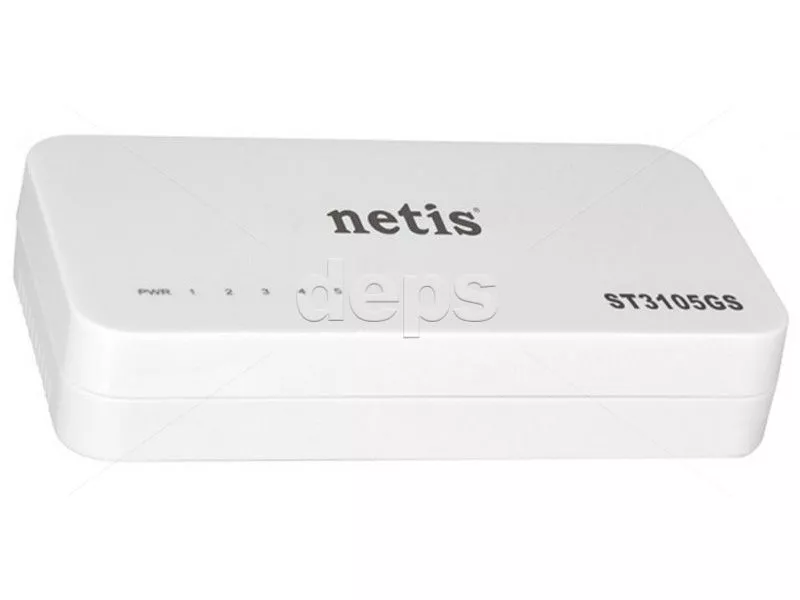 Комутатор Gigabit Ethernet з 5 портами Netis ST3105GS