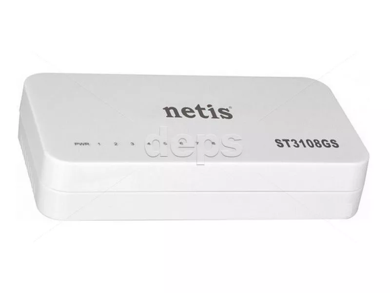 Комутатор Gigabit Ethernet з 5 портами Netis ST3108GS