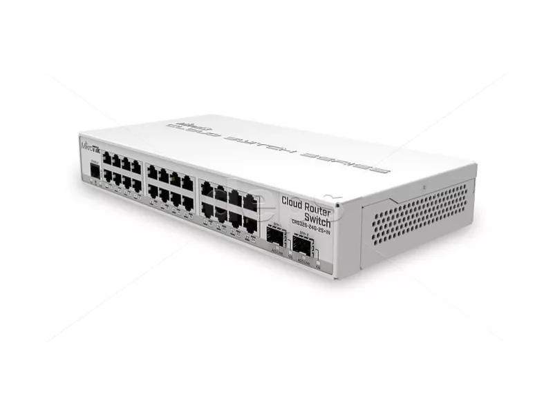 Комутатор керований MikroTik CRS326-24G-2S+IN