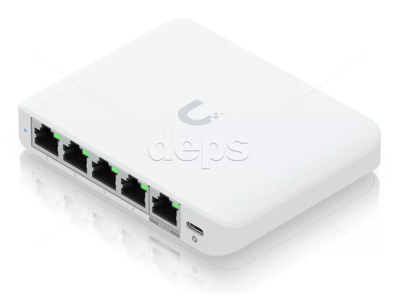 Комутатор керований Ubiquiti UniFi Switch Flex Mini 2,5G (USW-Flex-2.5G-5)
