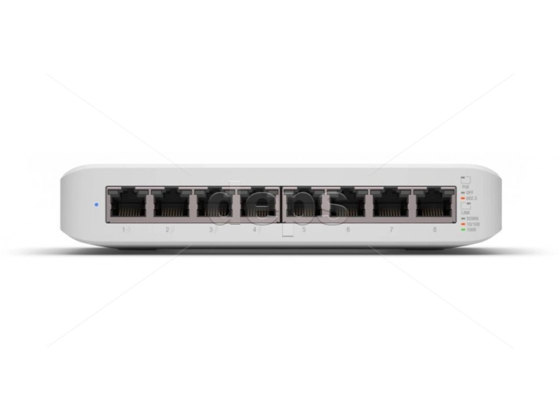 Комутатор керований Ubiquiti UniFi Switch Lite 8 PoE (USW-Lite-8-PoE)