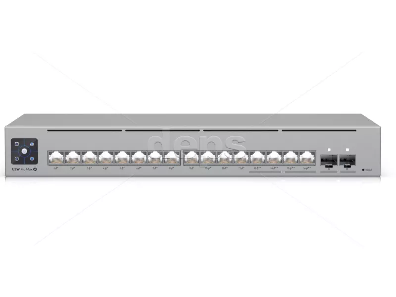 Комутатор керований Ubiquiti UniFi Switch Pro Max 16 PoE (USW-Pro-Max-16-PoE)