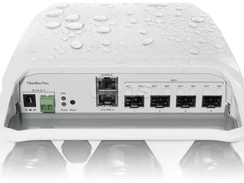 Комутатор керований (зовнішній) MikroTik CRS305-1G-4S+OUT "FiberBox Plus"