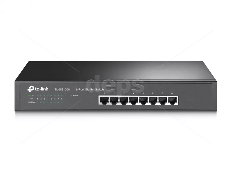Комутатор TP-Link TL-SG1008 (метал)