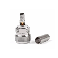 Коннектор N Type Female обжим RG58/RG142/RG223/LMR-195/3D-FB/SYV50-3 Voltronic (YT42114)