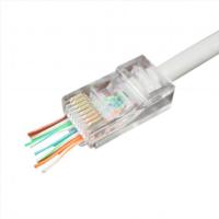 Коннектор RJ45 cat.5e UTP 8P8C (сквозное отв., позолоч. конт.) 10 шт Cablexpert (LC-PTU-01/10)