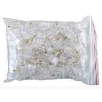 Коннектор RJ45 cat.6 UTP 8P8C, 100шт/пак Kingda (KD-PG8016-C6/100)