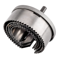 Коронка Graphite по дереву, 60,67,74,81,95мм, 5шт (56T746)