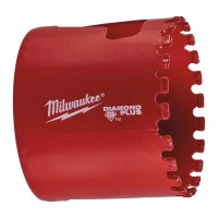 Коронка Milwaukee алмазная Diamond Plus, 51мм (с резьбой) (49565645)