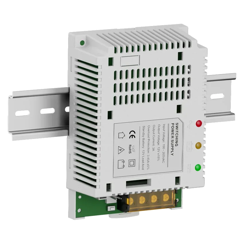 Kraft PSU-1203(LED) з кріпленням на DIN-рейку