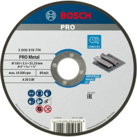 Круг отрезной Bosch Professional, для металла, 150×2.5×22.2 mm (2.608.619.774)