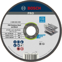 Круг отрезной Bosch Professional, для нержавеющей стали и металла, 150×1.6×22.23 mm (2.608.603.405)