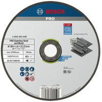 Круг отрезной Bosch Professional, для нержавеющей стали и металла, 180×1.6×22.23 mm (2.608.603.406)