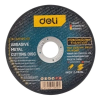 Круг отрезной Deli 125 x 1,0 мм (EDH-SZP125-E3)