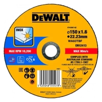 Круг отрезной DeWALT EXTREME, нержавеющая сталь/листовой металл, 150х1.6х22.23 мм (DT43907)