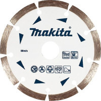 Круг отрезной Makita алмазный по бетону и мрамору сегмент 230x22.23 мм (D-52788)