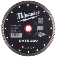 Круг отрезной Milwaukee алмазный DHTS 230, 230мм (4932399550)