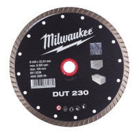 Круг отрезной Milwaukee алмазный DUT 230 (4932399529)
