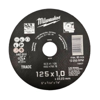 Круг отрезной Milwaukee по металлу SCS 41/125x1, 125мм (4932479578)