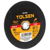 Круг отрезной Tolsen по металлу/нержавейке 115х1.0*22.2мм (76132)