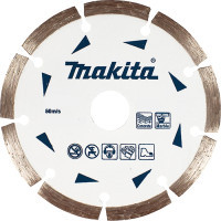Круг відрізний Makita алмазний по бетону та мармуру сегмент 180x22.23 мм (D-52772)