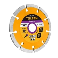 Круг відрізний Tolsen алмазний сегментний 125×22.2х7мм Basic (76713)