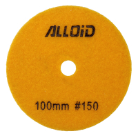 Круг зачистной Alloid Pro, алмазный, шлифовальный, на липучке, STAR, 100мм, зерно 150 (DD-63371)