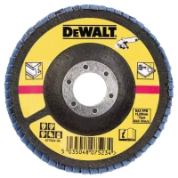 Круг зачистной DeWALT лепестковый, металл, 125x22.23 мм, G 80 мкм (DT3310)
