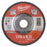 Круг зачистной Milwaukee по металу, SG 27/125х6 PRO+, 125 мм (4932451502)