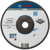 Круг зачистний Bosch Professional для металу 180x6x22.23мм (2.608.603.183)