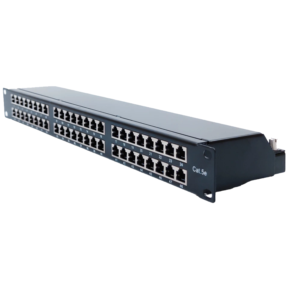 L&W LW 1U STP 48xRJ-45 Dual IDC