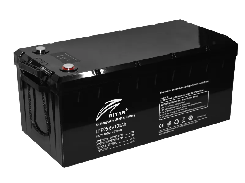 LiFePO4 aккумулятор Ritar LFP25.6V100AH G3 (BT)