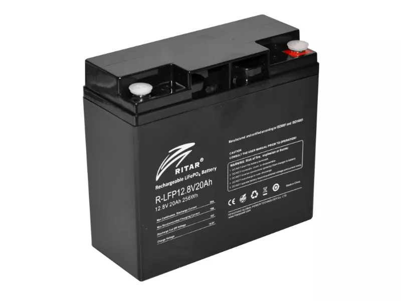 LiFePO4 аккумулятор Ritar R-LFP12.8V20Ah