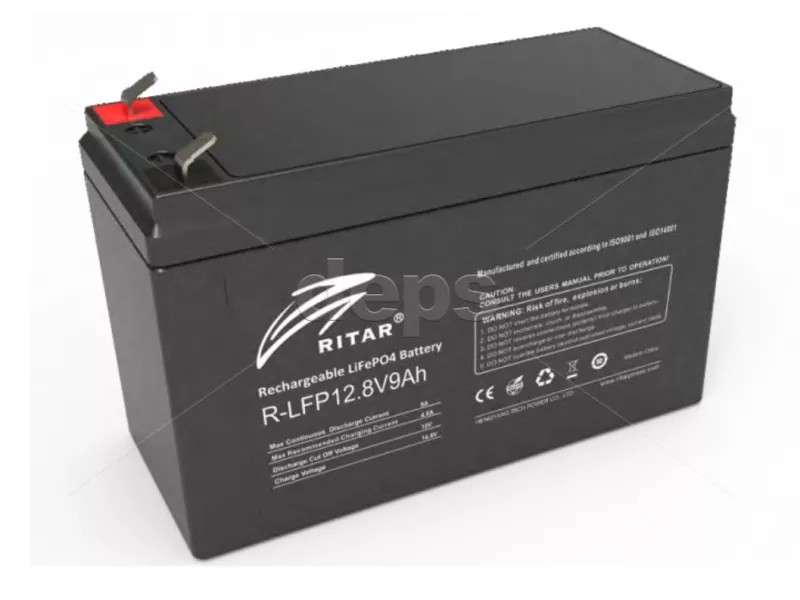 LiFePO4 аккумулятор Ritar R-LFP12.8V9Ah