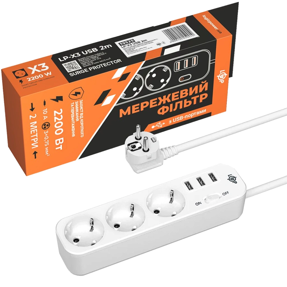 LogicPower PREMIUM LP-X3-USB-2