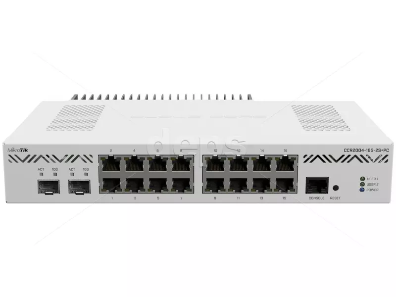 Маршрутизатор MikroTik CCR2004-16G-2S+PC