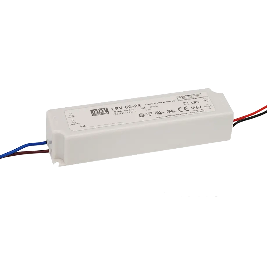 Mean Well LPV-60-24 Rohs AC/DC 24В 2.5А