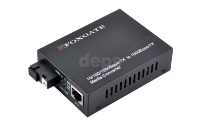 Медіаконвертер FoxGate EC-Q-1G-1SM-1310nm/1550nm-20 EC-Q-1G-1SM-1310nm-20