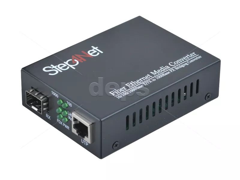 Медіаконвертер Step4Net MC-SFP1000-FE/GE-LFP