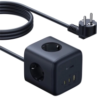 Мережевий фільтр живлення Baseus EnerFill FA11 Cube Power Strip (E00082100123-00)
