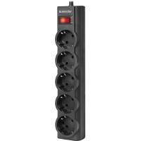 Мережевий фільтр живлення Defender ES largo 5m 5 роз. black (994990)