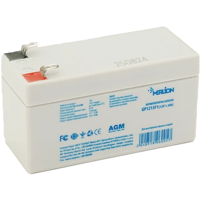 MERLION AGM GP1213F1 12В 1.3 А•ч