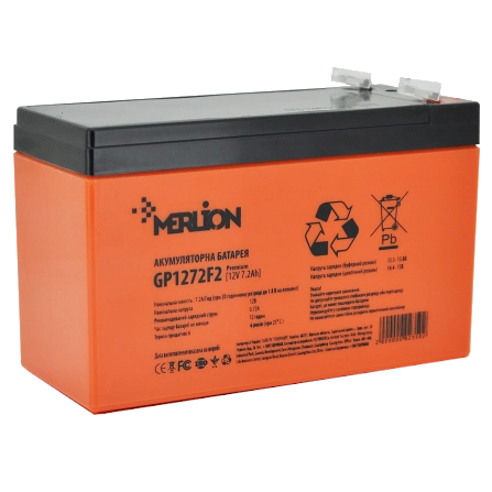 MERLION AGM GP1272F2 PREMIUM 7.2А•ч 12В