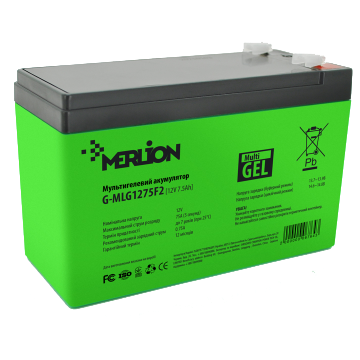 MERLION G-MLG1275F2 7.5 А•ч 12В