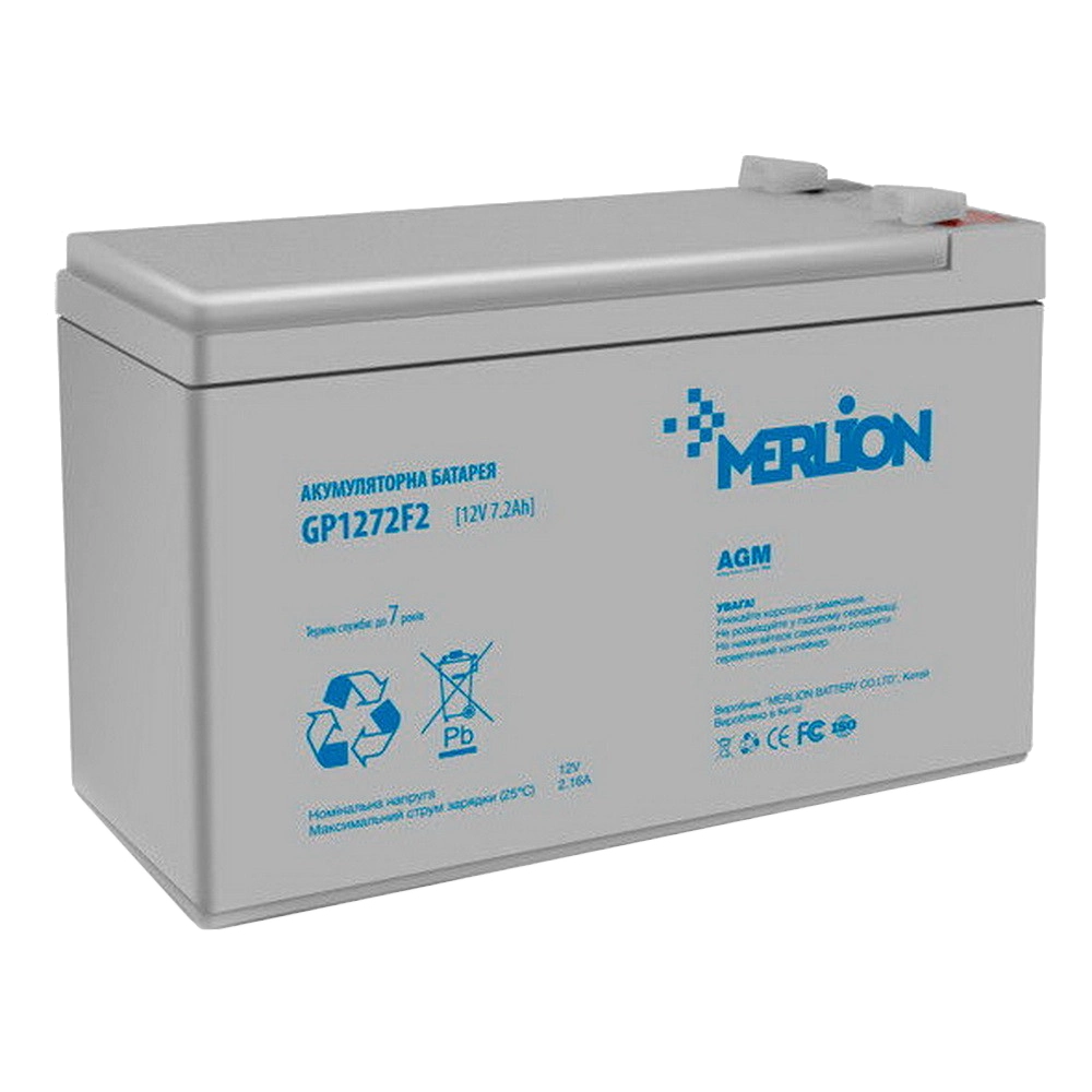 MERLION GP1272F2 7.2А•г 12В