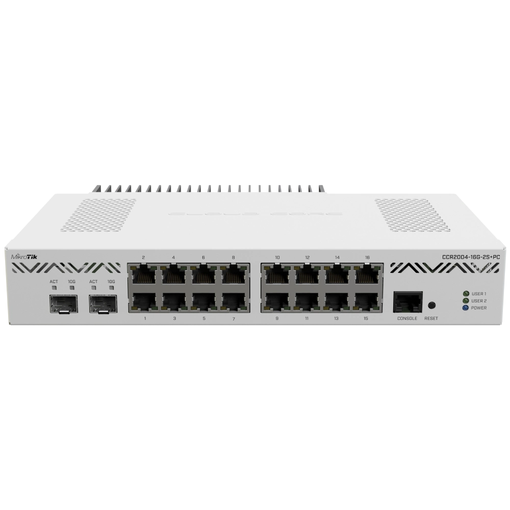 MikroTik CCR2004-16G-2S+PC