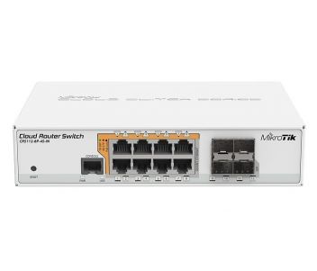 MikroTik CRS112-8P-4S-IN PoE
